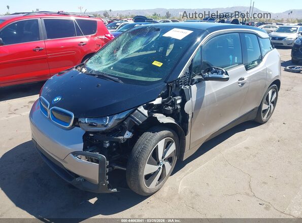 WBY8P2C0XM7H80898 2021 BMW I3 Gray წინა მარცხენა ხედი სამი მეოთხედიდან