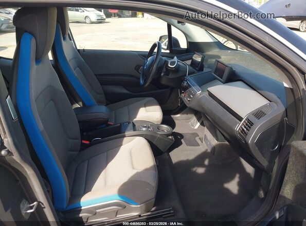 WBY8P4C04L7G74196 2020 BMW I3 Gray Widok wnętrza z przodu