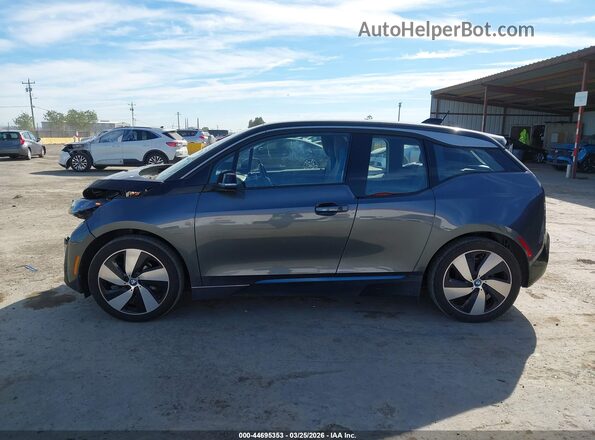WBY8P4C04L7G74196 2020 BMW I3 Gray Widok wnętrza 360 stopni