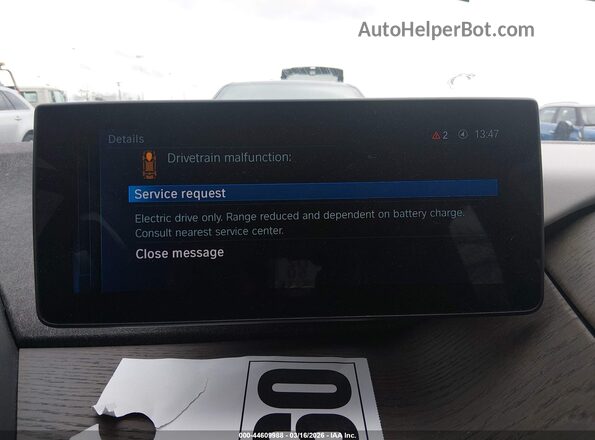 WBY8P4C52K7F02369 2019 BMW I3 Red 