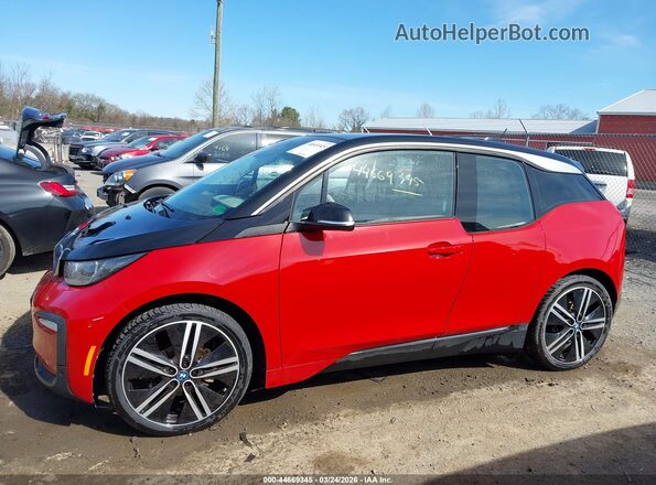 WBY8P4C58K7E20534 2019 BMW I3 Red სალონის 360-გრადუსიანი ხედი