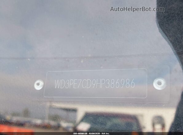 WD3PE7CD9HP386986 2017 MERCEDES-BENZ SPRINTER White 