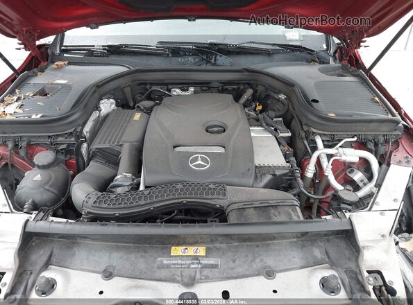WDC0G4JB2GF046109 2016 MERCEDES-BENZ GLC 300 Красный Вид сзади