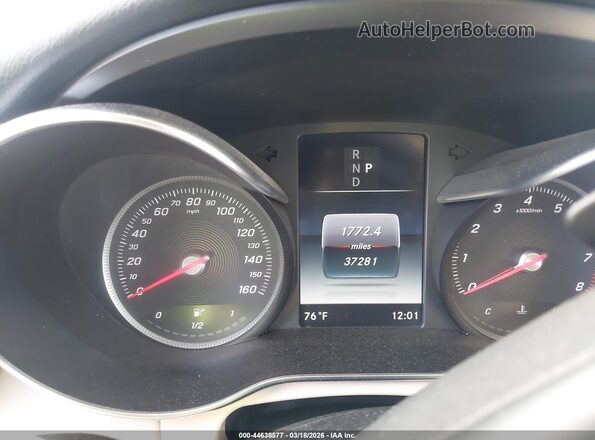 WDC0G4JB2KV127979 2019 MERCEDES-BENZ GLC 300 Gray Вид задніх сидінь