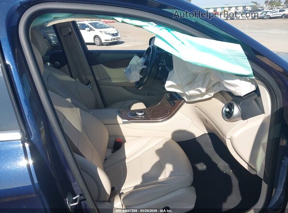 WDC0G4JB4KF607936 2019 MERCEDES-BENZ GLC 300 Dark Blue Вид салону спереду