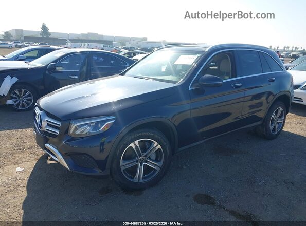 WDC0G4JB4KF607936 2019 MERCEDES-BENZ GLC 300 Dark Blue Передня ліва чверть