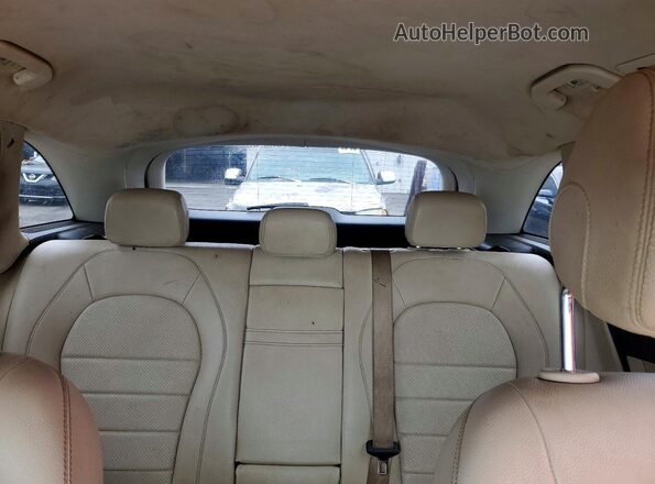 WDC0G4JB7KF543214 2019 MERCEDES-BENZ GLC-CLASS White Rear seats view