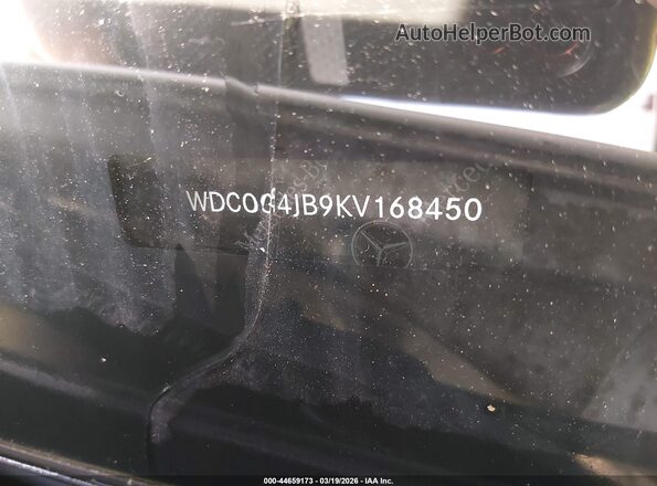 WDC0G4JB9KV168450 2019 MERCEDES-BENZ GLC 300 White Widok zestawu wskaźników