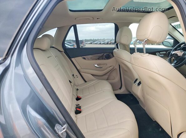 WDC0G4JBXJV027658 2018 MERCEDES-BENZ GLC-CLASS Gray Вид задньої частини салону