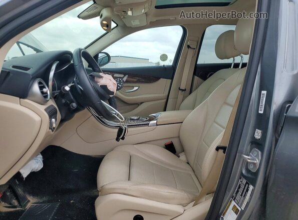 WDC0G4JBXJV027658 2018 MERCEDES-BENZ GLC-CLASS Gray Вид салону спереду
