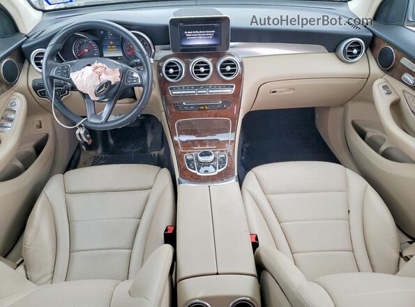 WDC0G4JBXJV027658 2018 MERCEDES-BENZ GLC-CLASS Gray Вид панелі приладів