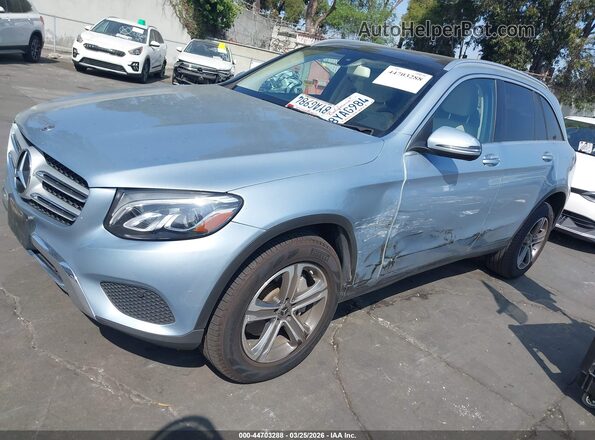 WDC0G4JBXJV091280 2018 MERCEDES-BENZ GLC 300 Light Blue 