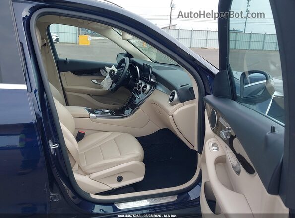 WDC0G4JBXKV163712 2019 MERCEDES-BENZ GLC 300 Dark Blue წინა სალონის ხედი