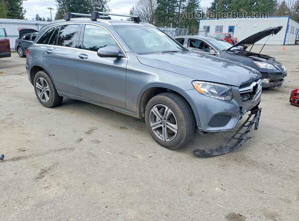 WDC0G4KB2JV035610 2018 MERCEDES-BENZ GLC-CLASS Gray Delantero derecho