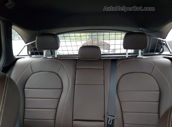 WDC0G4KB2JV035610 2018 MERCEDES-BENZ GLC-CLASS Gray Vista de los asientos traseros