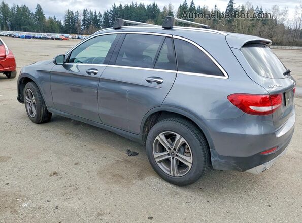 WDC0G4KB2JV035610 2018 MERCEDES-BENZ GLC-CLASS Gray Trasero izquierdo