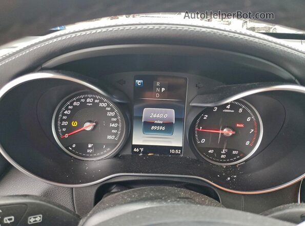 WDC0G4KB3GF099643 2016 MERCEDES-BENZ GLC-CLASS White Vista del cuadro de instrumentos