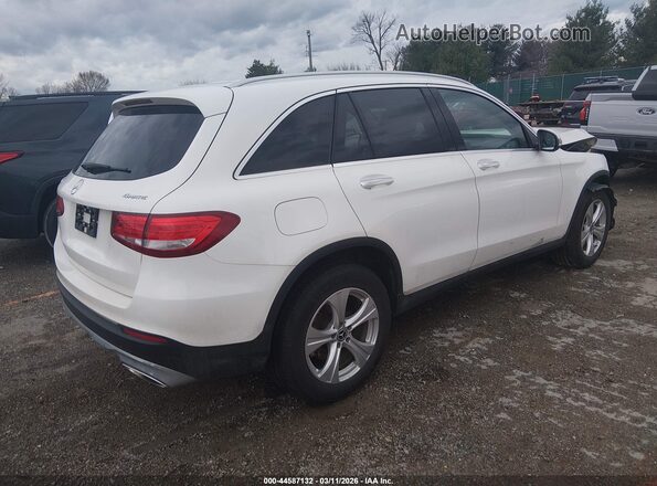 WDC0G4KB3JV034451 2018 MERCEDES-BENZ GLC 300 Белый Задняя правая четверть