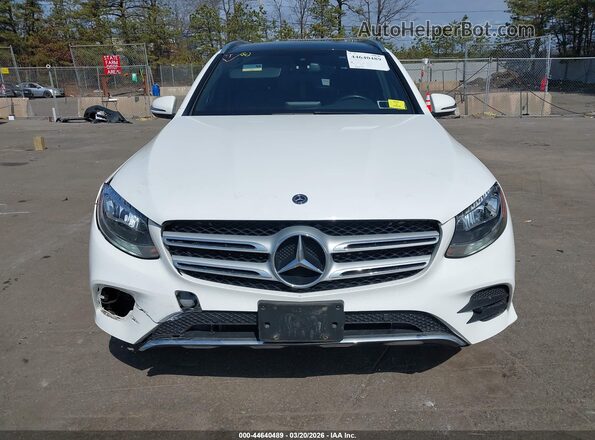 WDC0G4KB3JV065585 2018 MERCEDES-BENZ GLC 300 White Вид спереду