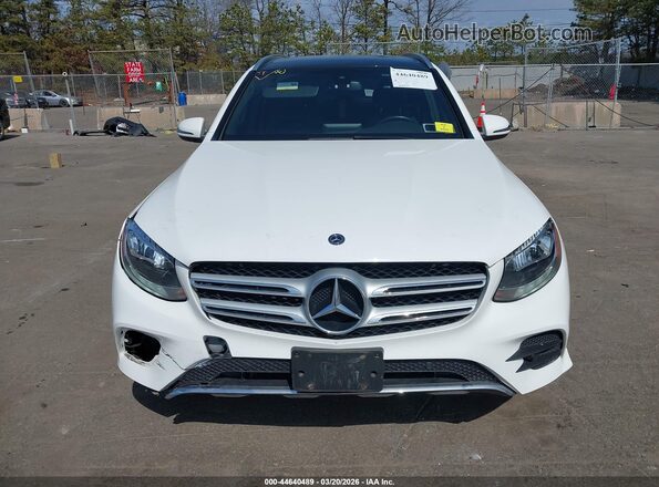 WDC0G4KB3JV065585 2018 MERCEDES-BENZ GLC 300 White Вид щитка приладів