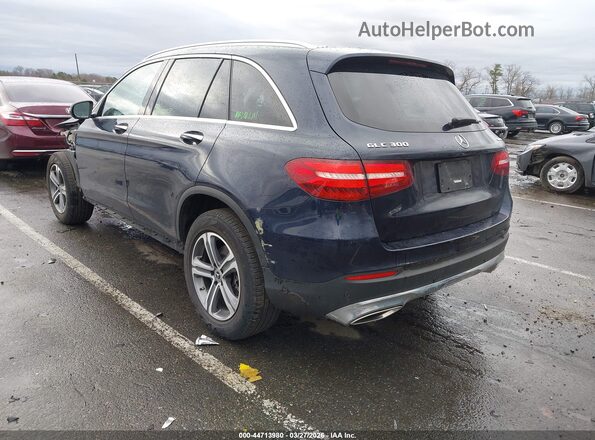 WDC0G4KB4KF668041 2019 MERCEDES-BENZ GLC 300 Blue Trasero izquierdo