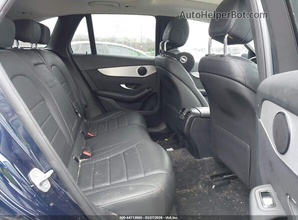WDC0G4KB4KF668041 2019 MERCEDES-BENZ GLC 300 Blue Vista de la etiqueta del VIN