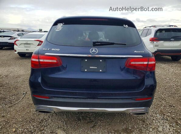 WDC0G4KB5JV076474 2018 MERCEDES-BENZ GLC-CLASS Blue უკანა ხედი