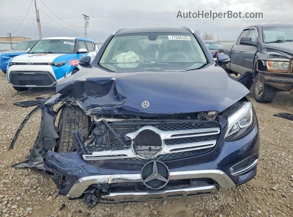 WDC0G4KB5JV076474 2018 MERCEDES-BENZ GLC-CLASS Blue წინა ხედი