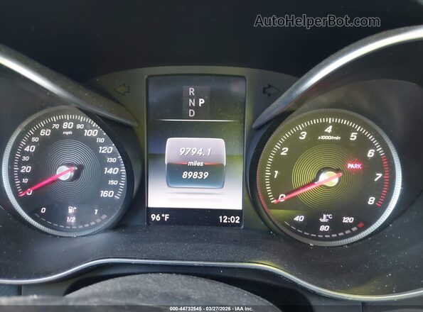 WDC0G4KB7HF135836 2017 MERCEDES-BENZ GLC 300 Черный Панорамный вид салона 360°