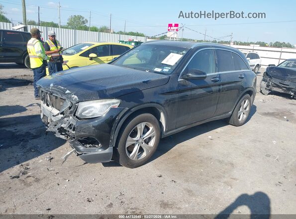 WDC0G4KB7HF135836 2017 MERCEDES-BENZ GLC 300 Черный Передняя левая четверть