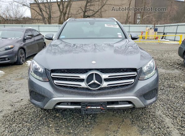 WDC0G4KB7HF167265 2017 MERCEDES-BENZ GLC-CLASS Gray Widok z przodu