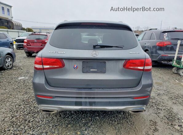 WDC0G4KB7HF167265 2017 MERCEDES-BENZ GLC-CLASS Gray Widok z tyłu