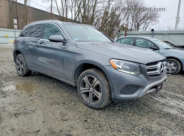 WDC0G4KB7HF167265 2017 MERCEDES-BENZ GLC-CLASS Gray Przód prawy