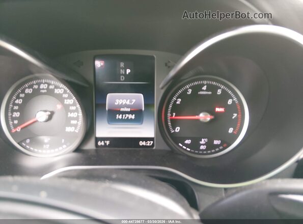 WDC0G4KB8HF155416 2017 MERCEDES-BENZ GLC 300 Silver უკანა სავარძლების ხედი
