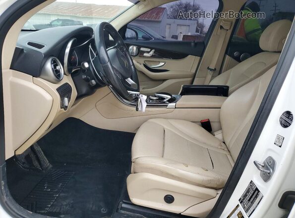 WDC0G4KB9HF182429 2017 MERCEDES-BENZ GLC-CLASS White წინა სალონის ხედი