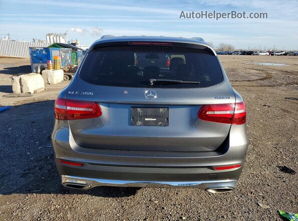 WDC0G4KBXJV018067 2018 MERCEDES-BENZ GLC-CLASS Gray Rear view