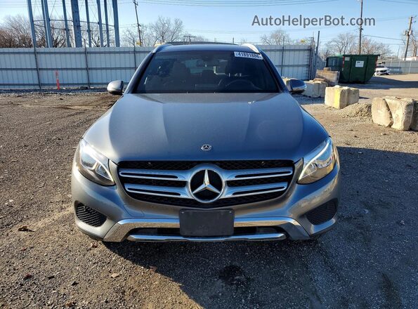 WDC0G4KBXJV018067 2018 MERCEDES-BENZ GLC-CLASS Gray Front view
