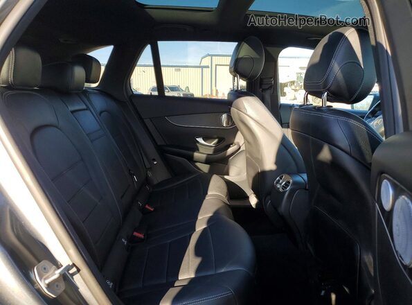 WDC0G4KBXJV018067 2018 MERCEDES-BENZ GLC-CLASS Gray Rear interior view