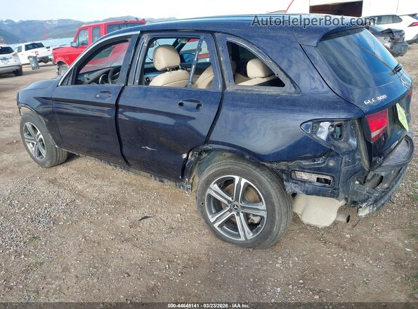 WDC0G4KBXJV036181 2018 MERCEDES-BENZ GLC 300 Blue Widok z przodu