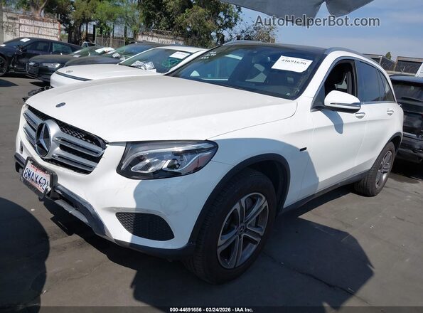 WDC0G5EB3KF619463 2019 MERCEDES-BENZ GLC 350E White Передня ліва чверть