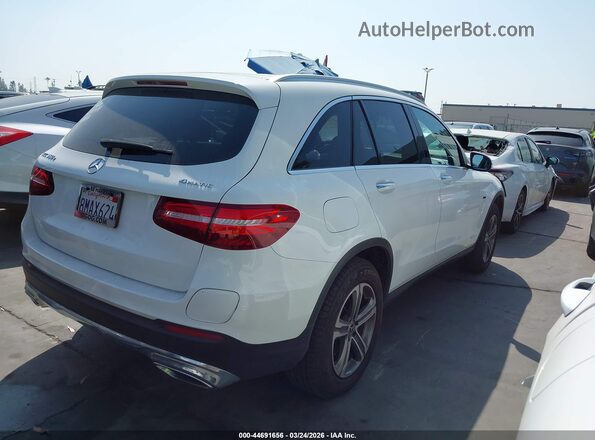 WDC0G5EB3KF619463 2019 MERCEDES-BENZ GLC 350E White Задня права чверть