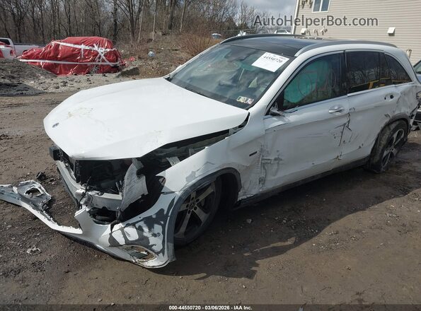 WDC0G5EB6KF539428 2019 MERCEDES-BENZ GLC 350E White Передня ліва чверть