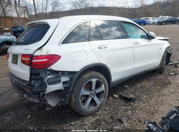 WDC0G5EB6KF539428 2019 MERCEDES-BENZ GLC 350E White Задня права чверть