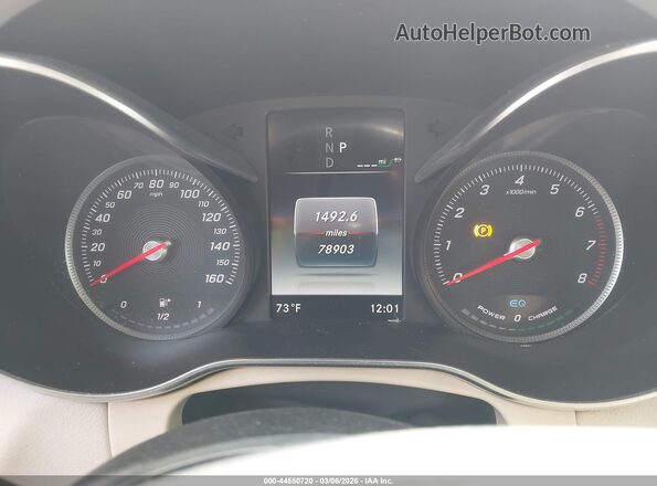 WDC0G5EB6KF539428 2019 MERCEDES-BENZ GLC 350E White Вид задніх сидінь