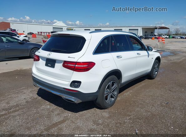 WDC0G5EBXKF506223 2019 MERCEDES-BENZ GLC 350E White უკანა მარჯვენა