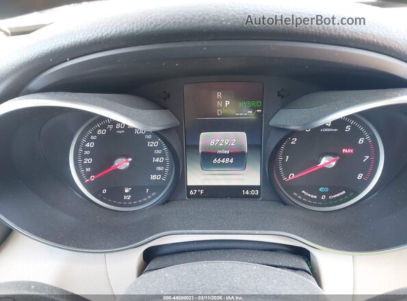 WDC0G5EBXKF506223 2019 MERCEDES-BENZ GLC 350E White უკანა სავარძლების ხედი