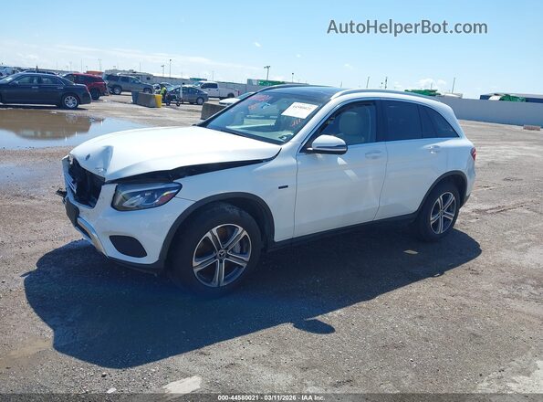 WDC0G5EBXKF506223 2019 MERCEDES-BENZ GLC 350E White უკანა სალონის ხედი