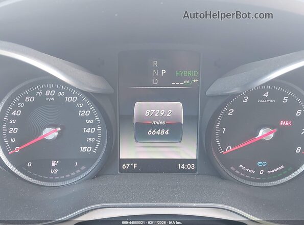 WDC0G5EBXKF506223 2019 MERCEDES-BENZ GLC 350E White სალონის 360-გრადუსიანი ხედი