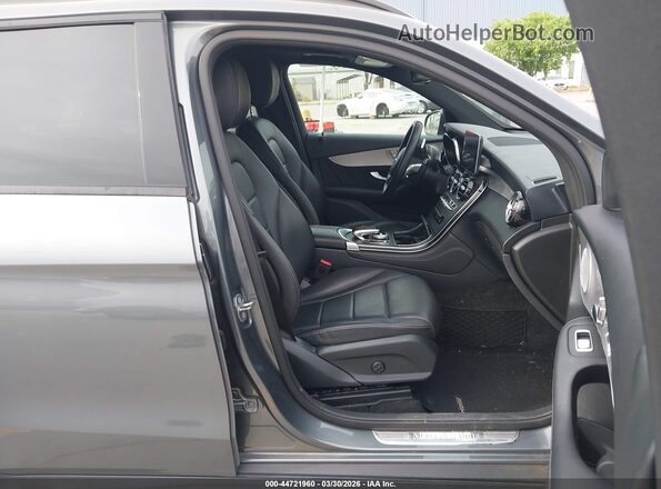 WDC0G5EBXKF561934 2019 MERCEDES-BENZ GLC 350E Gray წინა სალონის ხედი