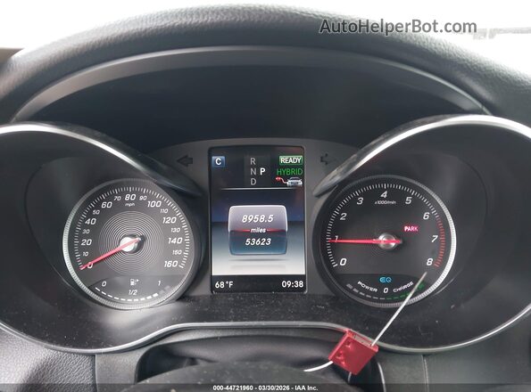 WDC0G5EBXKF561934 2019 MERCEDES-BENZ GLC 350E Gray უკანა სავარძლების ხედი